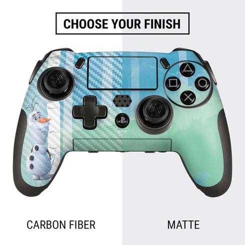 Disney Frozen II Olaf PlayStation Scuf Vantage 2 Controller Skin